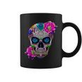 Sugar Skull Day Of The Dead Cool Bone Head Skulls Idea Coffee Mug