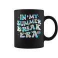 In My Summer Break Era Groovy Teacher Summer Break Vacation Coffee Mug