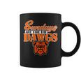 Sundays Are For The Dawgs Cleveland Ohio Dawg Coffee Mug