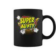 Super Awesome Matching Superhero Aunty Coffee Mug