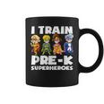Super Hero Teacher Apparel I Train Pre-K Superheroes Coffee Mug