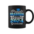 Super Proud Grandma Of 2024 Graduate Awesome Family College Coffee Mug