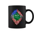 Super Saudi Arabian Heritage Proud Saudi Arabia Roots Flag Coffee Mug