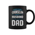 Super School Counselor Perfect Husband Super Great Dad Coffee Mug