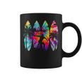 Surfer Surfboard Vintage Surfing Beach Summer Surf Tie Dye Coffee Mug