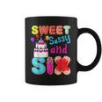 Sweet Sassy And Six Birthday For Girls 6 Year Old Coffee Mug