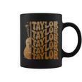 Taylor First Name I Love Taylor Girl Groovy 80'S Vintage Coffee Mug