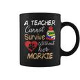 Teacher Morkie Mom Quote Maltese Yorkie Dog Mommy Love Coffee Mug
