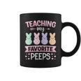 Teaching My Favorite PeepsEaster Teacher Classroom Coffee Mug