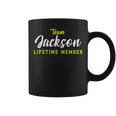 Team Jackson Lifetime Member Surname Birthday Wedding Name Coffee Mug