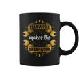 Teamwork Makes The Dreamwork Team Employee Motivation Grunge Coffee Mug