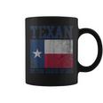 Texan By The Grace Of God Texas Vintage Distressed Retro Coffee Mug