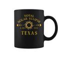 Texas Total Solar Eclipse 2024 Totality April 8 Women Coffee Mug