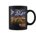 Texas Total Solar Eclipse Retro April 8 2024 Astronomy Coffee Mug