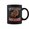Thanksgiving Quote Feast Mode Turkey Family Dinner Coffee Mug