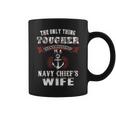 The Only Thing Tougher Than A Navy Is A Navy Chief's Wife Coffee Mug