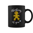 Thinking Of You Voodoo Doll With Ironic Quote Coffee Mug