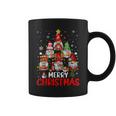 Three Gnome For Merry Christmas Buffalo Leopard Coffee Mug