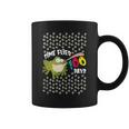 Time Flies 100 Days Teacher Student Frog Fly School Coffee Mug