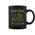 My Time In Uniform Is Over Being Veteran Never Ends Veteran Coffee Mug