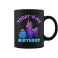 Todays My Birthday Llama Boy Family Party Decorations Coffee Mug