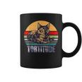 Tortitude Vintage Cat Are Feisty Tortoiseshell Kitty Coffee Mug