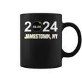 Total Solar Eclipse 04082024 Jamestown New York Eclipse Coffee Mug