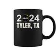 Total Solar Eclipse 04082024 Tyler Texas Solar Eclipse Coffee Mug