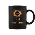 Total Solar Eclipse 2024 April 8 Cat America Totality Coffee Mug