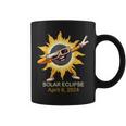 Total Solar Eclipse 2024 Cute Solar Eclipse Dabbing Coffee Mug