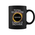 Total Solar Eclipse 2024 Danville Indiana Path Of Totality Coffee Mug