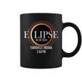 Total Solar Eclipse 2024 Evansvile Indiana Totality April 8 Coffee Mug