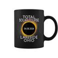 Total Solar Eclipse 2024 Lakeside Ohio Coffee Mug
