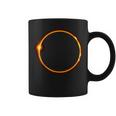 Total Solar Eclipse 2024 Minimalist Ring Coffee Mug
