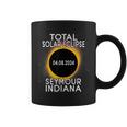 Total Solar Eclipse 2024 Seymour Indiana Path Of Totality Coffee Mug