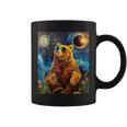 Total Solar Eclipse Grizzly Bear Coffee Mug