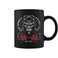 Trabaja Duro Bjj Grappling Gym Jiu Jitsu Taza de café