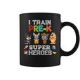 I Train Pre-K Superheroes Back To School Teacher Gif Coffee Mug