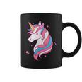 Trans Pride Einhorn Lgbt-Trans-Alliierter Black Tassen