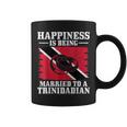 Trinidadian Wife Husband Wedding Trinidad & Tobago Flag Coffee Mug