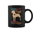 Tripod Dog Lover Dog Mom Dog Mama Less Legs More Loves Coffee Mug