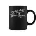 Trombone My Kid Plays Heavy Metal Band Mom Coffee Mug