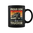 Truck Driver's Son Trucker's Son Father's Day Vintage Coffee Mug