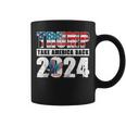 Trump 2024 Flag Take America Back 4Th Of July Trump 2024 Coffee Mug