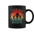 Twin Dad Like A Regular Dad But Exhausted Father's Day Coffee Mug
