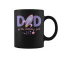 Two The Moon Dad Of The Birthday Girl Astronaut Family Party Coffee Mug