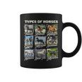 Types Of Horses Lover Cute Riding Girl Boyn Horse Coffee Mug