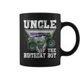 Uncle Of The Birthday Boy Monster Truck Birthday Family Coffee Mug