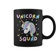 Unicorn Squad Cute Rainbow Lover Family Birthday Girls Party Coffee Mug