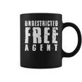 Unrestricted Free Agent Divorce Relationship Breakup Coffee Mug